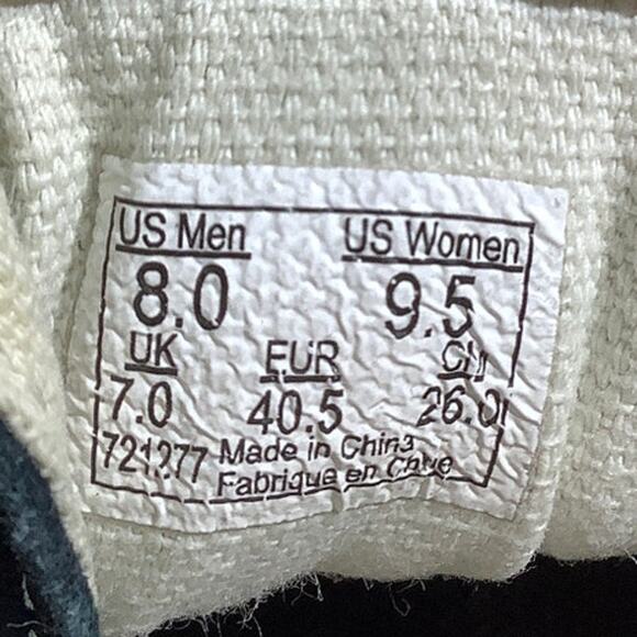 Vans Sk8-Hi High Tops Men’s 8 Women’s 9.5 — Skate, Streetwear, Classic - Picture 6 of 6